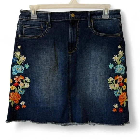 DRIFTWOOD Blue Denim with Gold Stitching - Picture 2 of 6